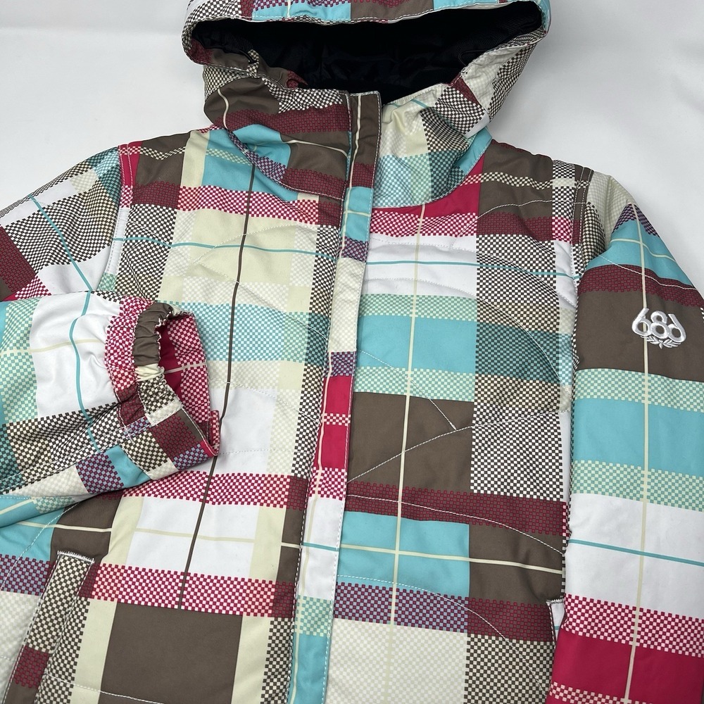 686 Jacket Women Small Mannual Court Infidry‎ Insulated Ski Snowboard Jacket